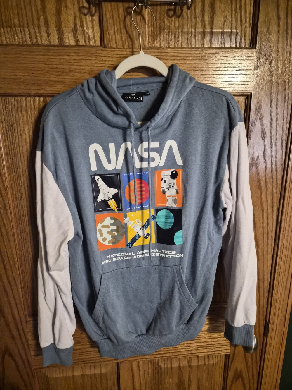 Hyper Space NASA Graphic Hoodie